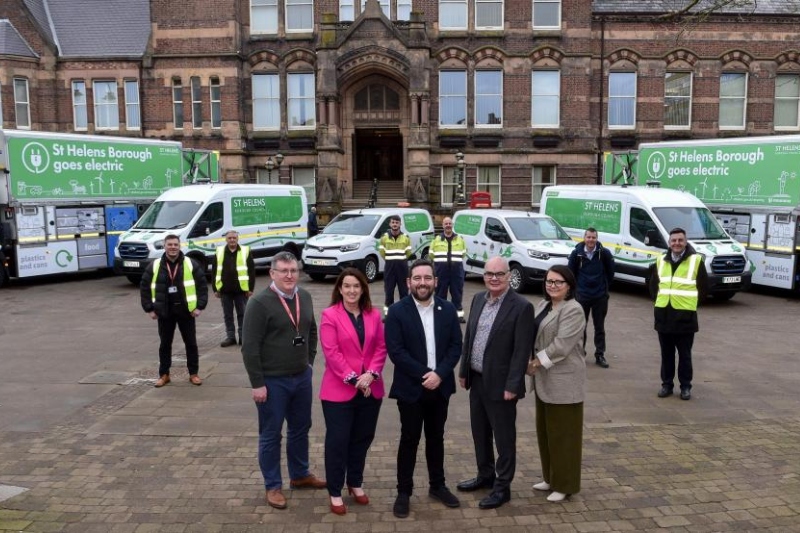 St Helens expands its electric fleet image