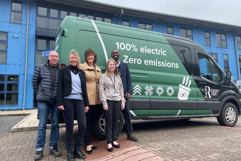 Rossendale BC unveils new electric van  image