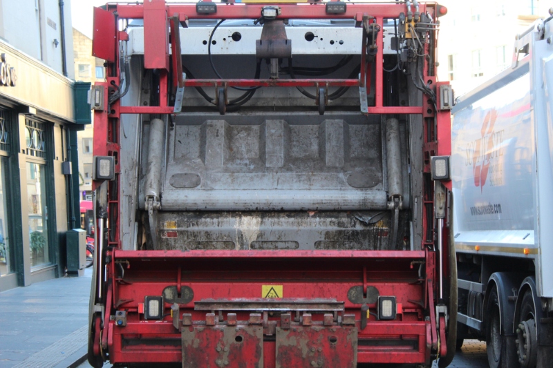 Council begins probe into bin lorry and bus accident image