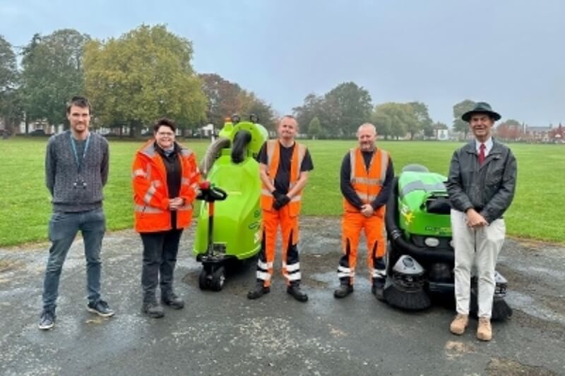 Sustainable sweepers to boost Boston BC’s town centres image