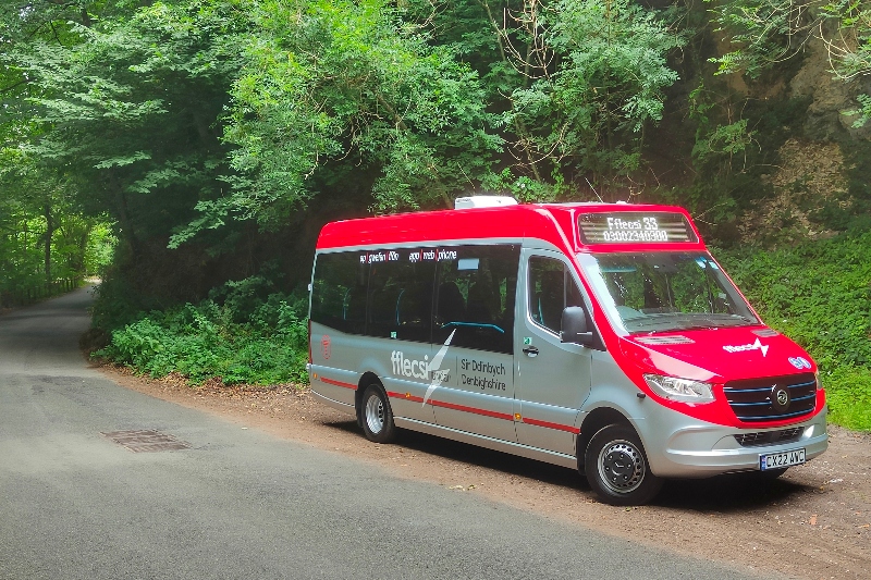 Denbighshire CC celebrates strides in green transport image