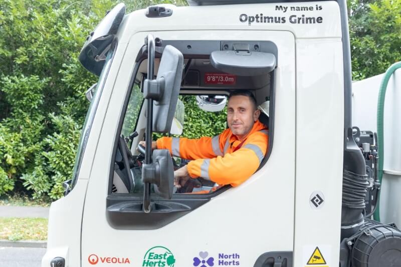 North Herts residents name new waste collection vehicles image