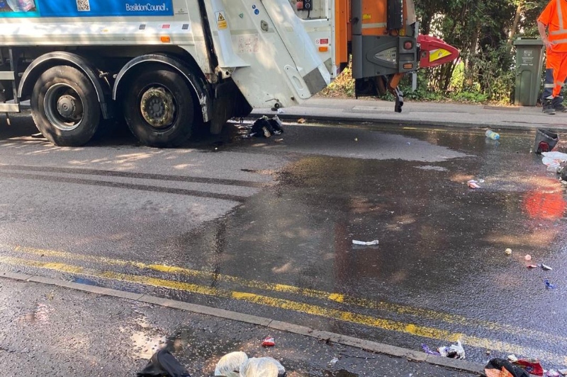 Essex bin lorry catches fire following e-scooter disposal image