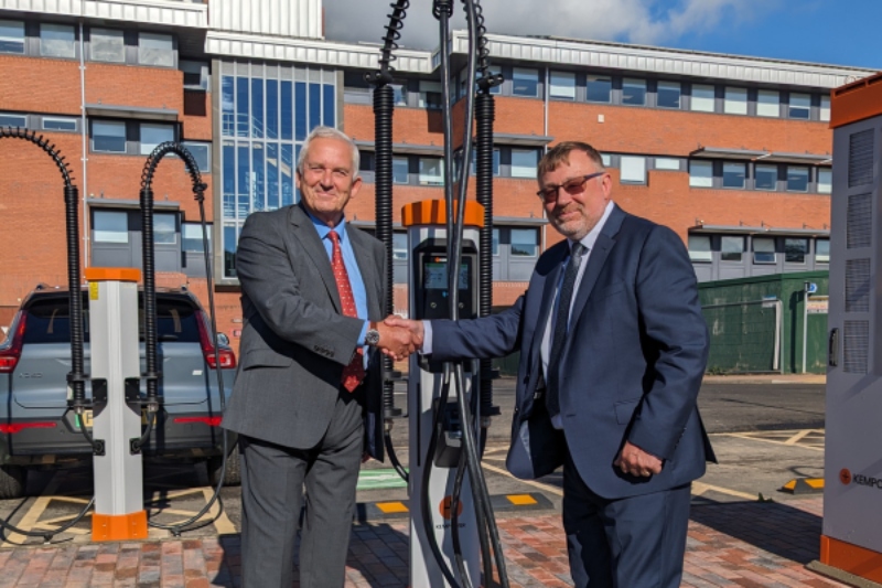 Northumberland launches state-of-the-art solar car port array  image