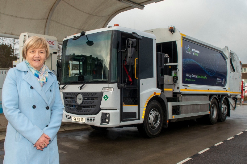 Aberdeen City Council adds UK’s first hydrogen fuel cell waste truck to its vehicle fleet image