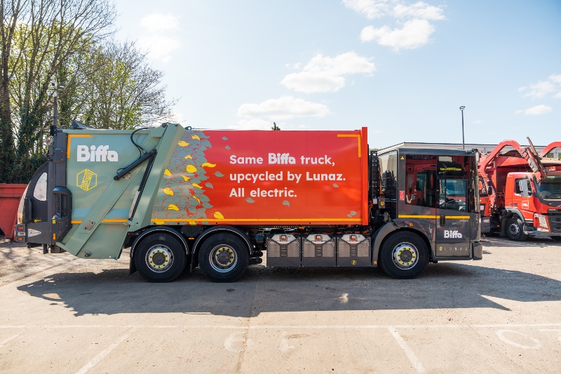 Biffa teams up with Lunaz to electrify fleet image