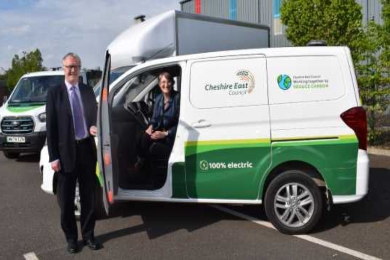 Cheshire East heads towards fully electric fleet image