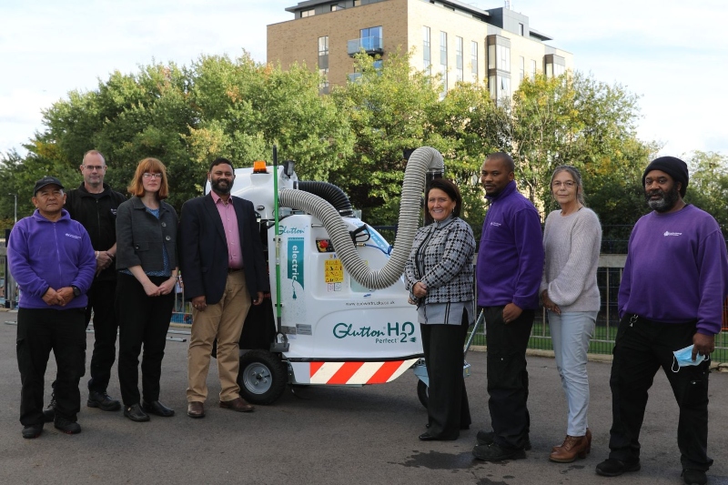 Eco-friendly cleaning machines roll into Hounslow’s estates image