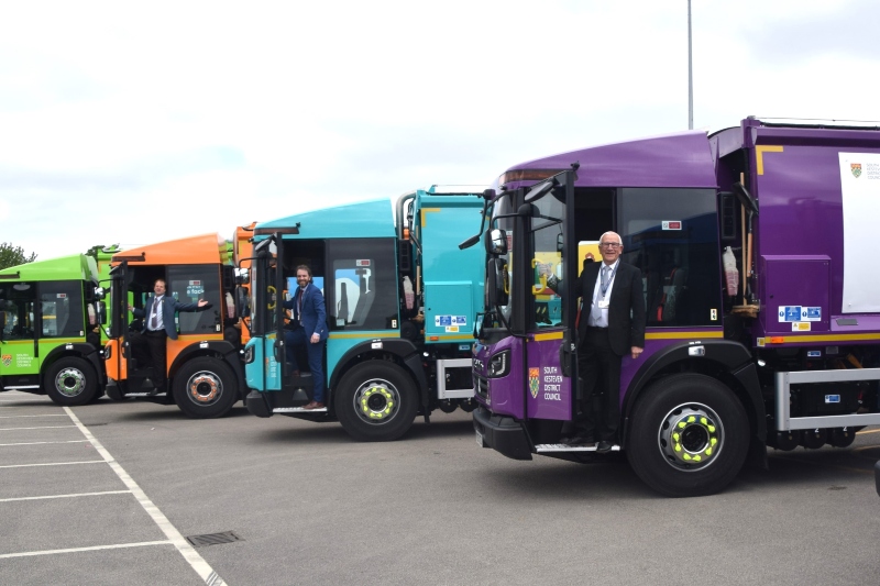 Council launches eye-catching bin lorries image