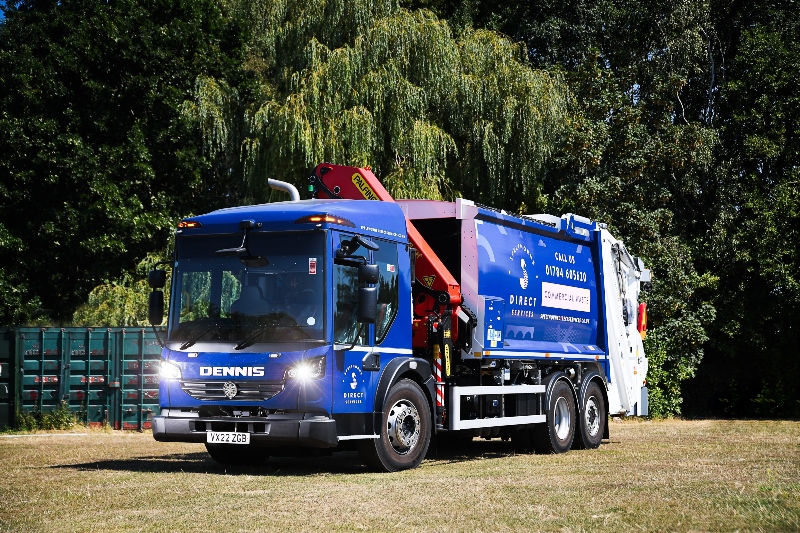 Spelthorne Direct Services takes delivery of custom-made crane vehicle  image
