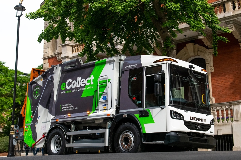 Dennis Eagle launch smaller all-electric eCollect for urban rounds image