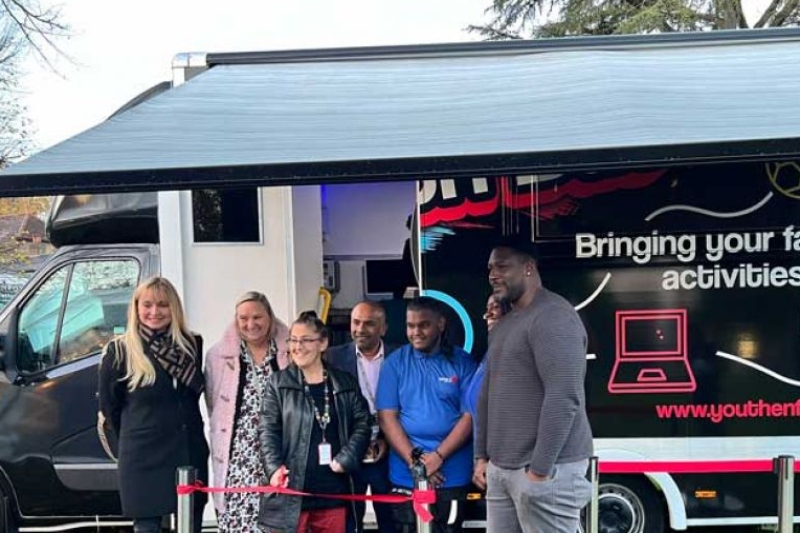 New bus drives activities to young people image