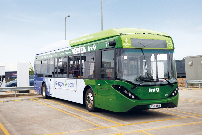 Glasgow and Aberdeen to get new electric buses image