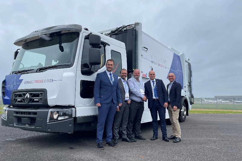 Enfield Council finalises order for electric Renault bin lorries  image