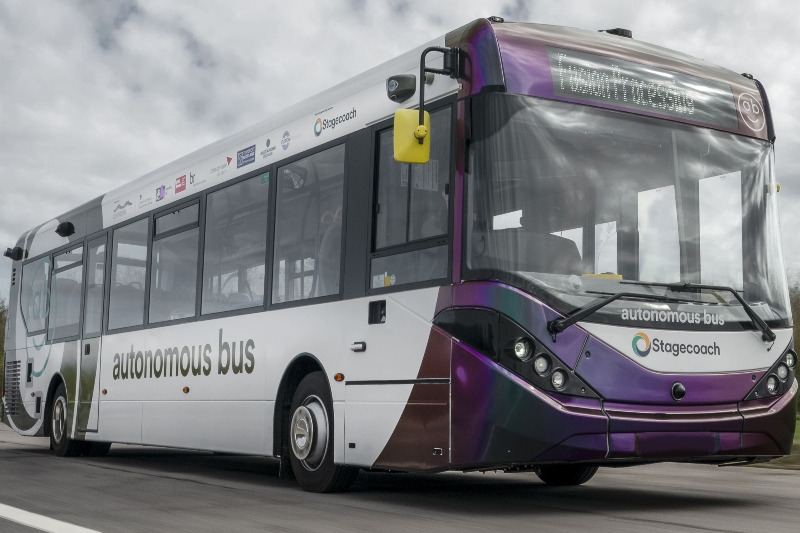 Live testing of UK’s first full-sized autonomous bus begins  image