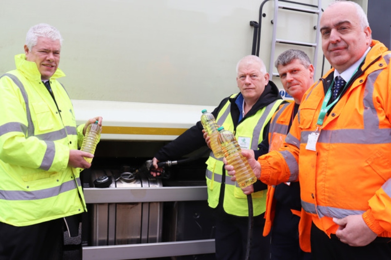 Rushcliffe BC’s bin lorries go veggie image