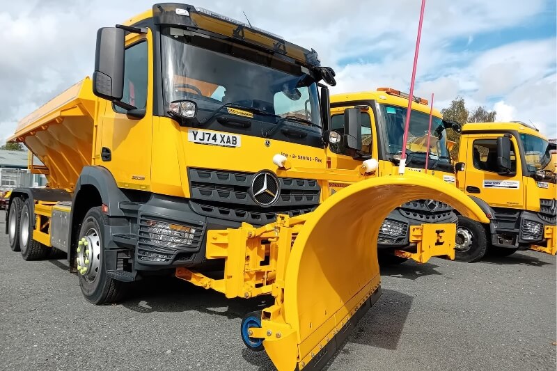 Herefordshire gritters ready to keep roads moving this winter image