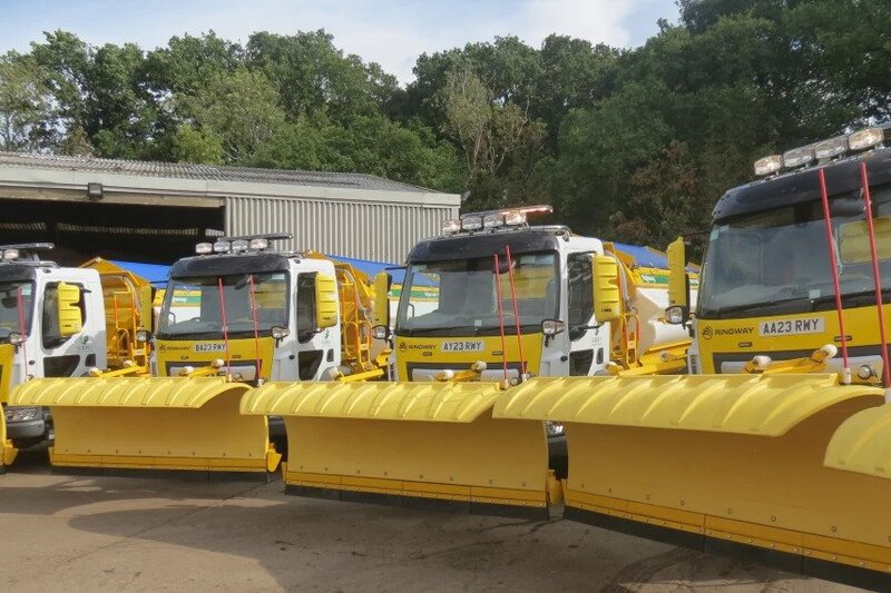 Surrey council announces 38 new gritting vehicles  image