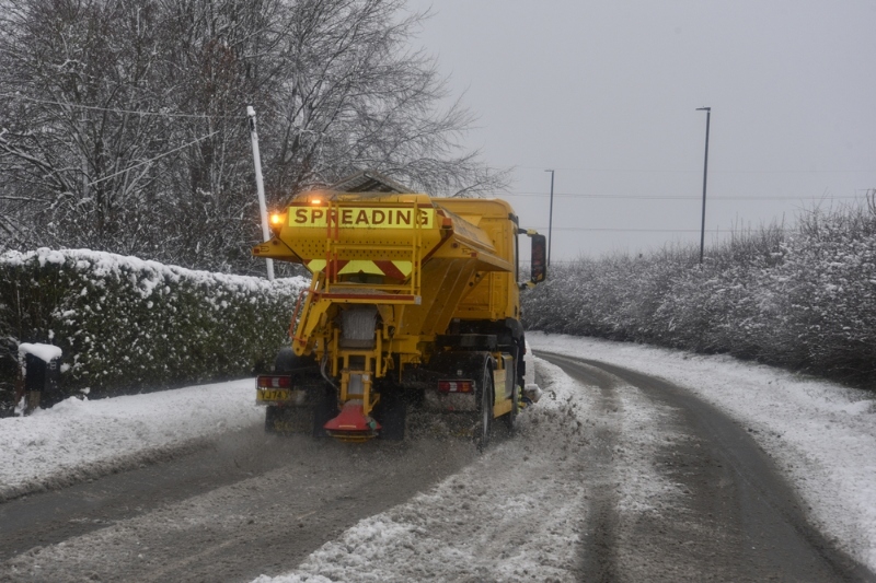 Lancashire CC rolls out live gritter tracking map image