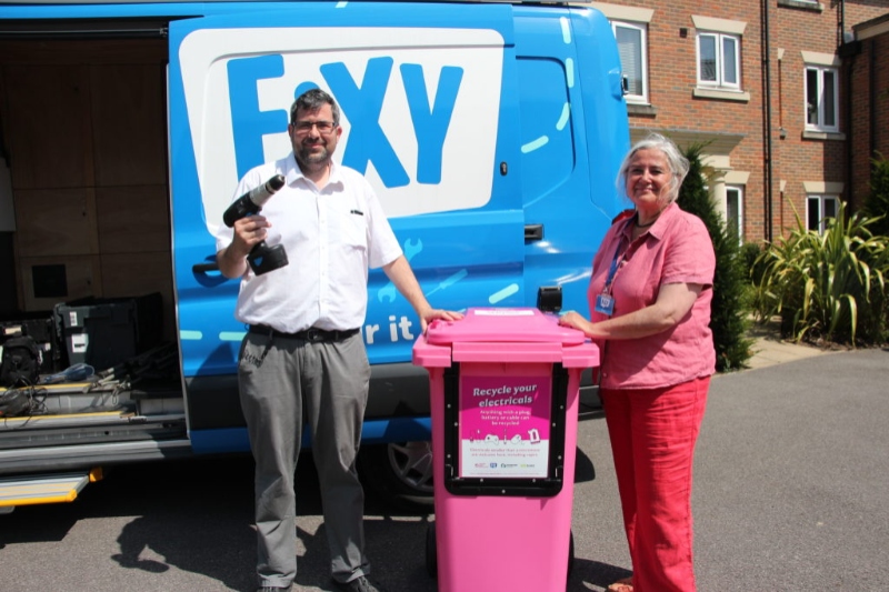 Electricals recycling pilot launched in Somerset image
