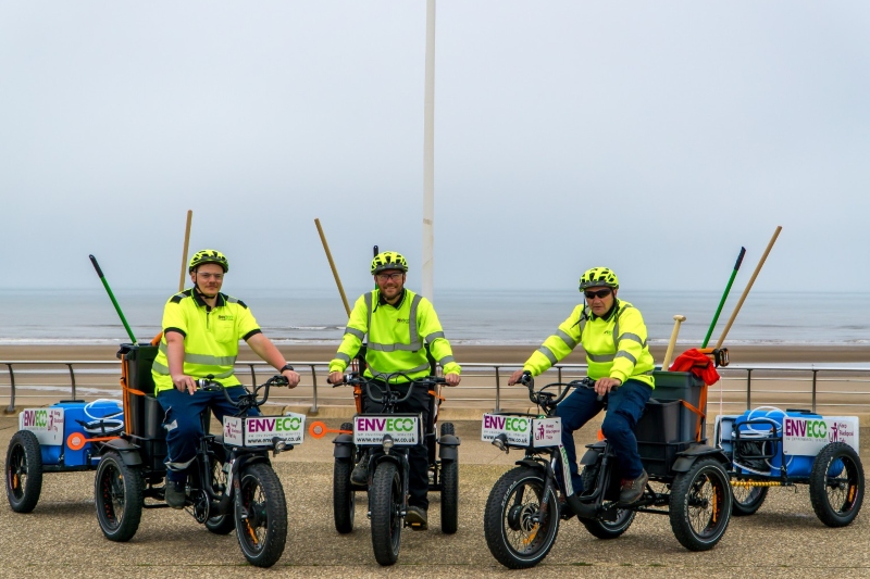 Blackpool launches fleet of tricycles  image