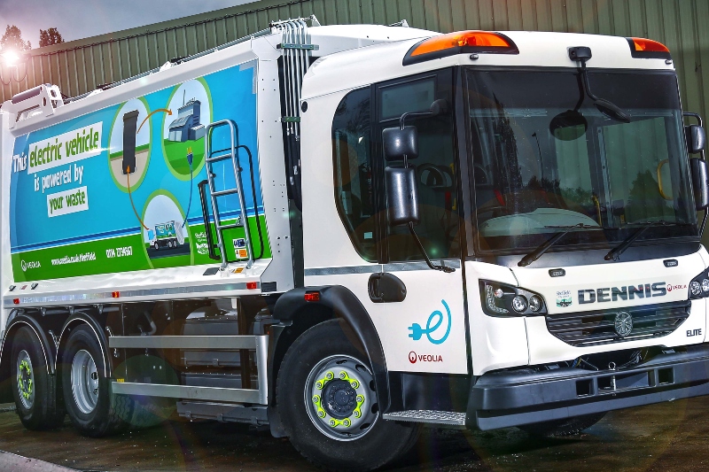 Veolia announces launch of Kingston Council's first fully electric collection fleet image