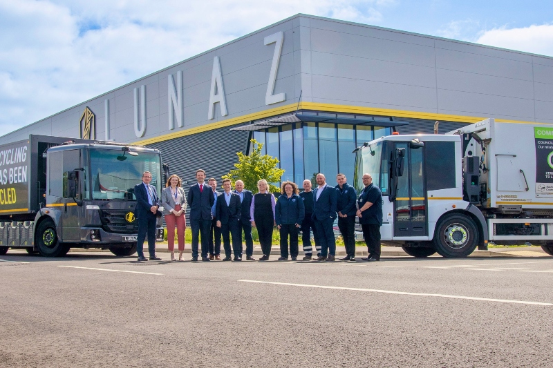 First Buckinghamshire bin lorry set to go fully electric image