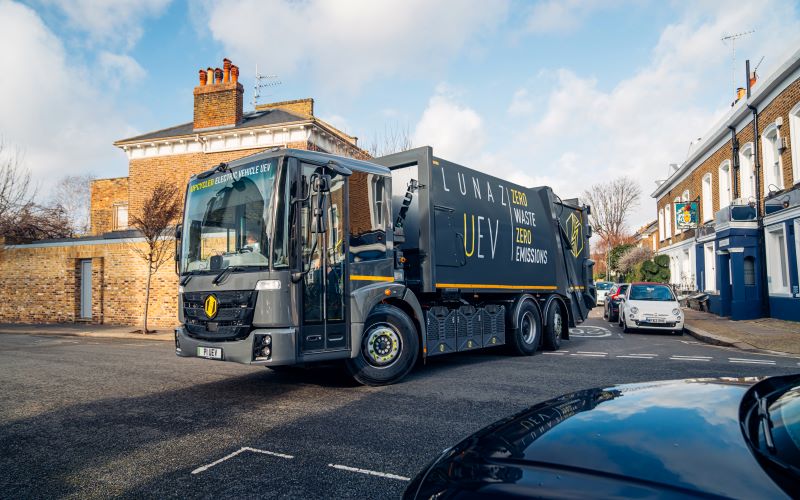 Lunaz’s upcycled trucks awarded five-star DVS rating image
