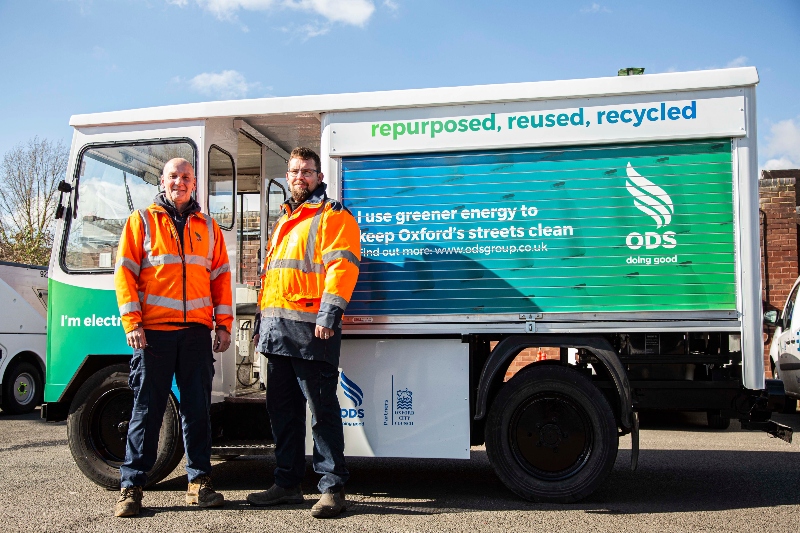 Council saves £27,000 with milk float-to-street cleaner conversion image