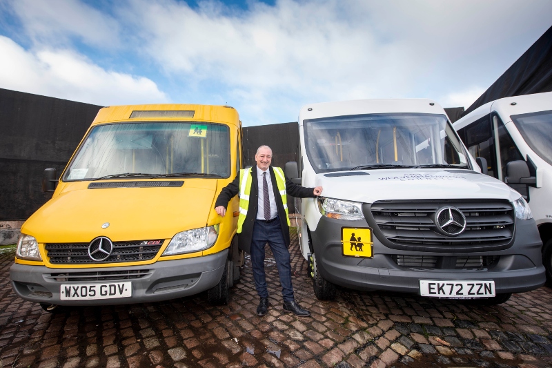 Wolverhampton launches new fleet of accessible minibuses image