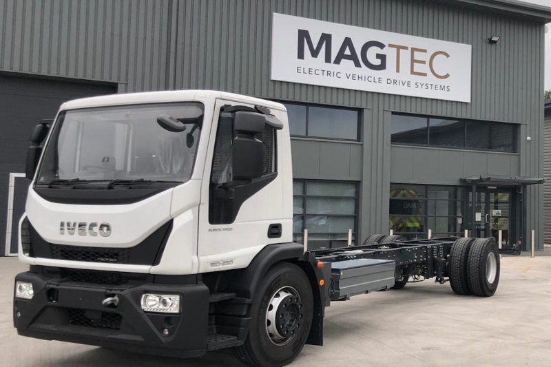 Magtec leads over £3m project to turbo-charge take-up of zero emission trucks image