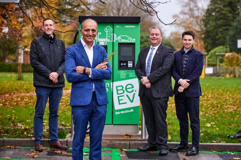 Trafford connects first tranche of 100 new charging bays  image
