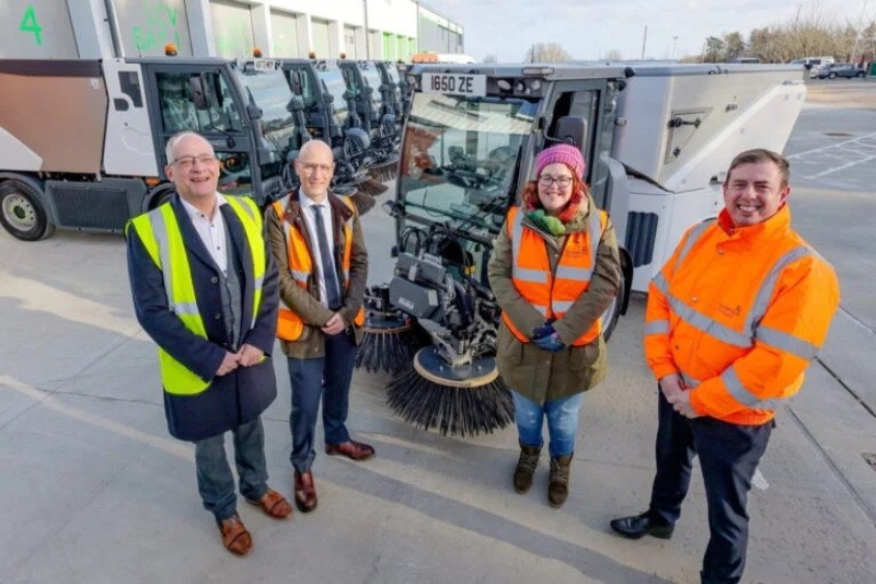 Sunderland City Council takes delivery of 12 Hako sweepers image