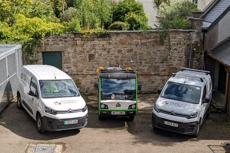 Penzance Council moves to electric fleet image