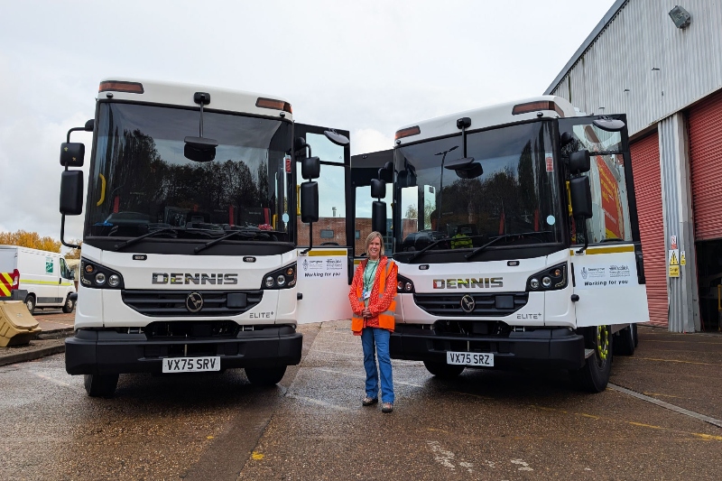 Five modern bin lorries join Redditch BC’s fleet image