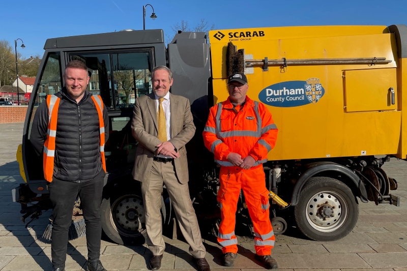 Durham adds three road sweepers to fleet image