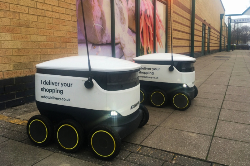 Council to pilot fleet of grocery delivery robots image