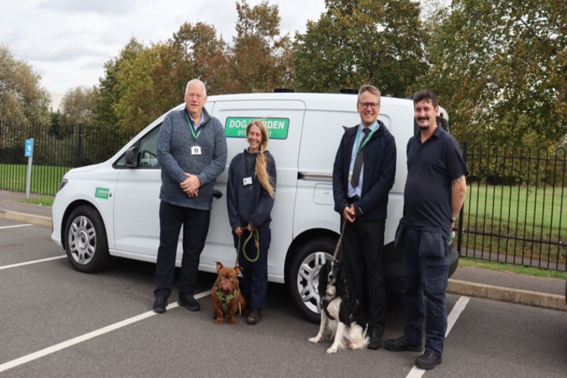 HVO vans to support environmental and dog warden services image