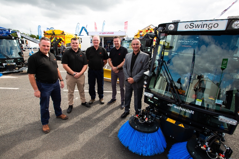 eSwingo electric sweeper wins award for Excellence in Innovation  image