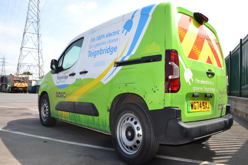 Teignbridge council cuts carbon with new electric fleet image