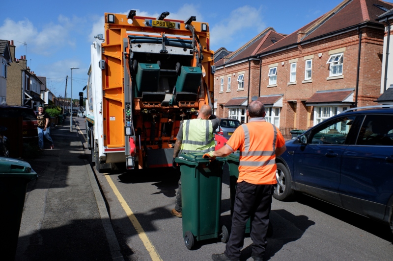Refuse workers strike over alleged 'bullying culture' image