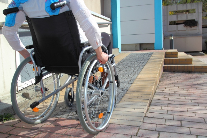 Thurrock bin crews trapped wheelchair user image