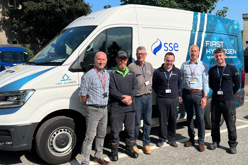 SSE tests ‘first of its kind’ hydrogen-powered vehicle image
