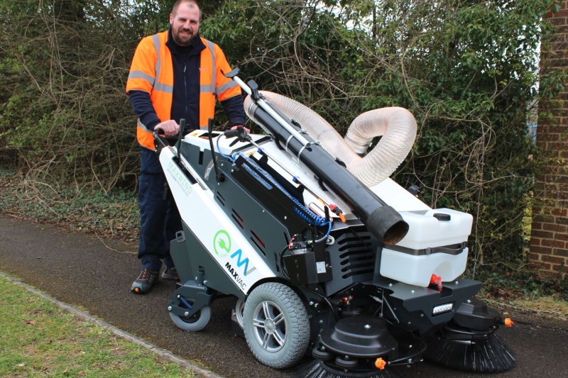 Council goes green to sweep the streets clean image