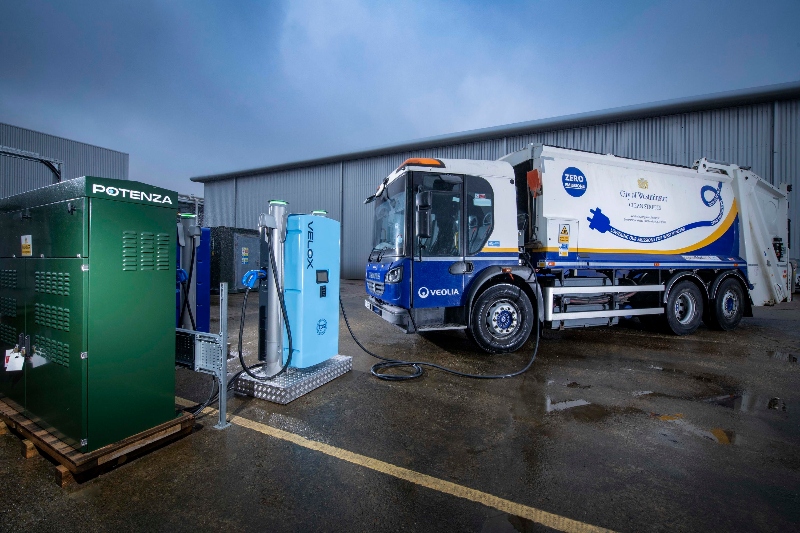 Veolia completes ‘pioneering’ RCV vehicle-to-grid trial image