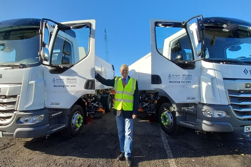 Bromsgrove unveils hi-tech sweepers