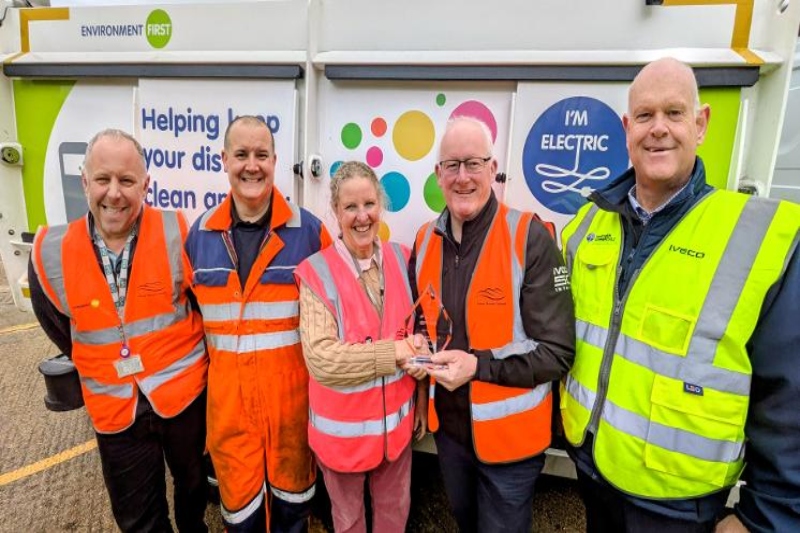 Lewes District Council celebrated for sustainable fleet