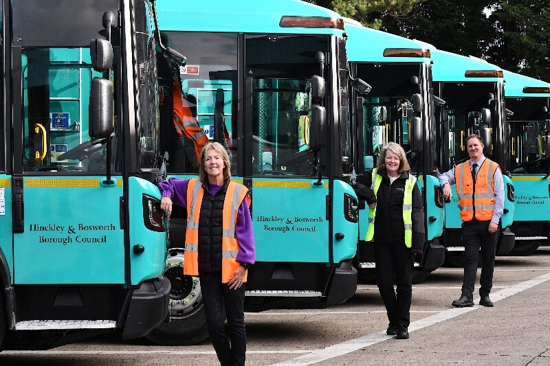Hinckley & Bosworth welcomes new waste fleet