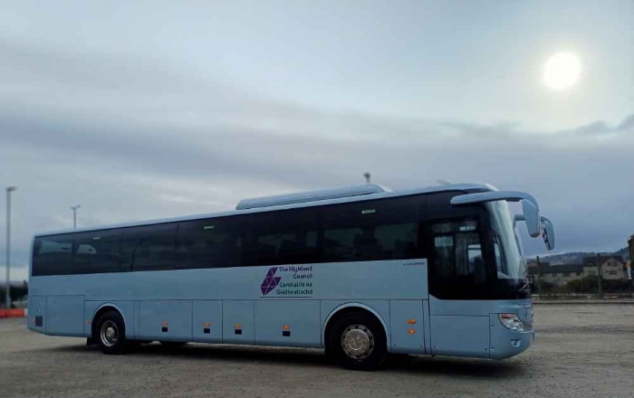 Highland Council embraces sustainable transport with new electric bus