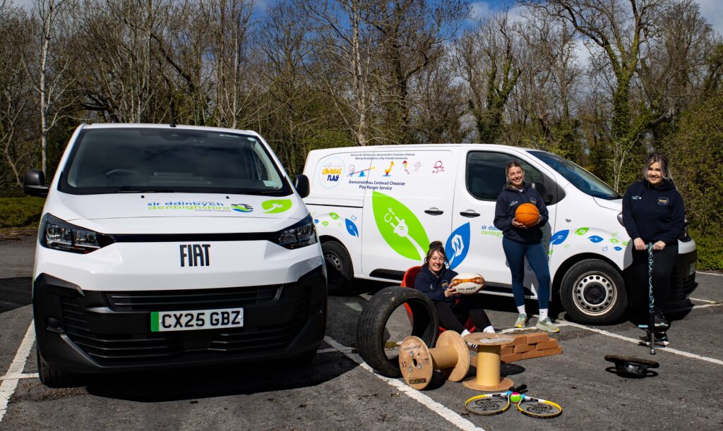 Denbighshire CC rolls out new vehicles for childcare services